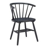 ZUO Stenger Dining Chair (Set of 2) Black