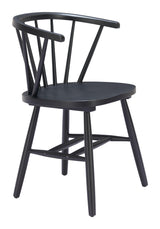 ZUO Stenger Dining Chair (Set of 2) Black