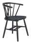 ZUO Stenger Dining Chair (Set of 2) Black