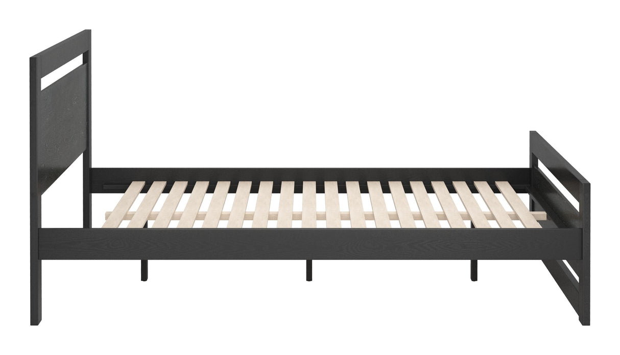 ZUO Repos Queen Bed Black