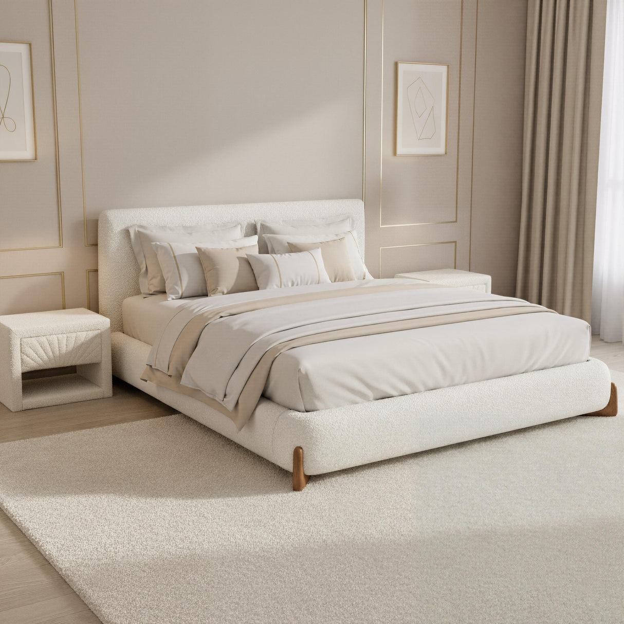 ZUO Baris Nightstand Ivory