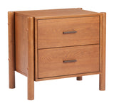 ZUO Beleza Nightstand Walnut