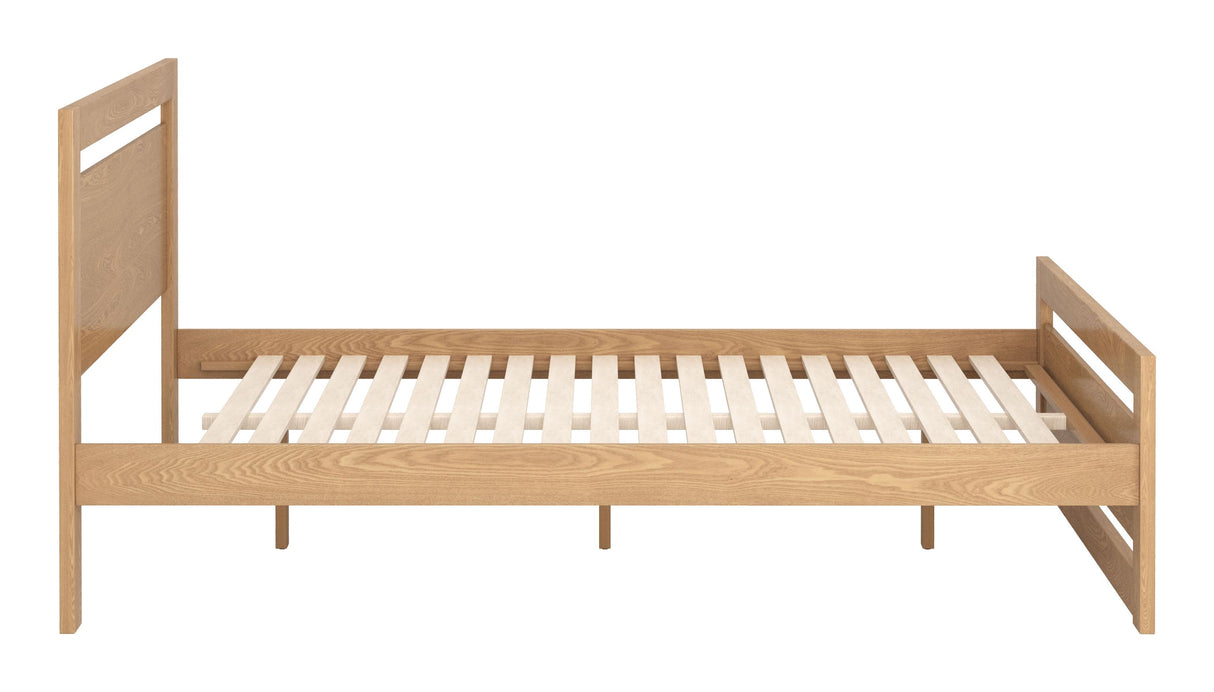 ZUO Repos Queen Bed Brown