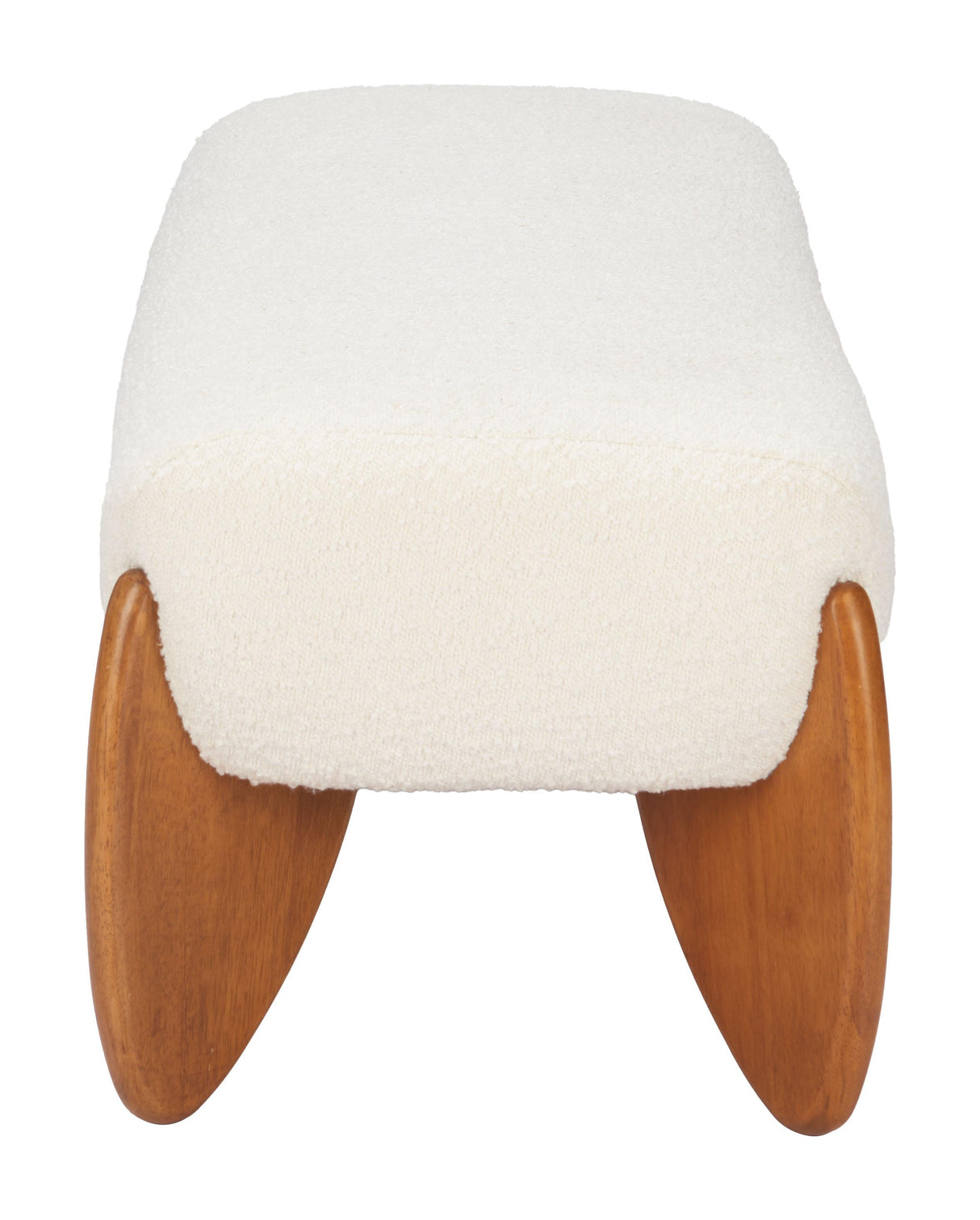 ZUO Charm Bench Ivory