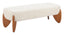 ZUO Charm Bench Ivory