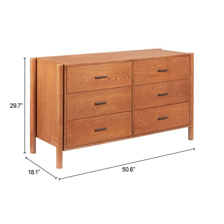 ZUO Beleza Dresser Walnut