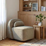 ZUO Kakao Swivel Chair Olive Brown