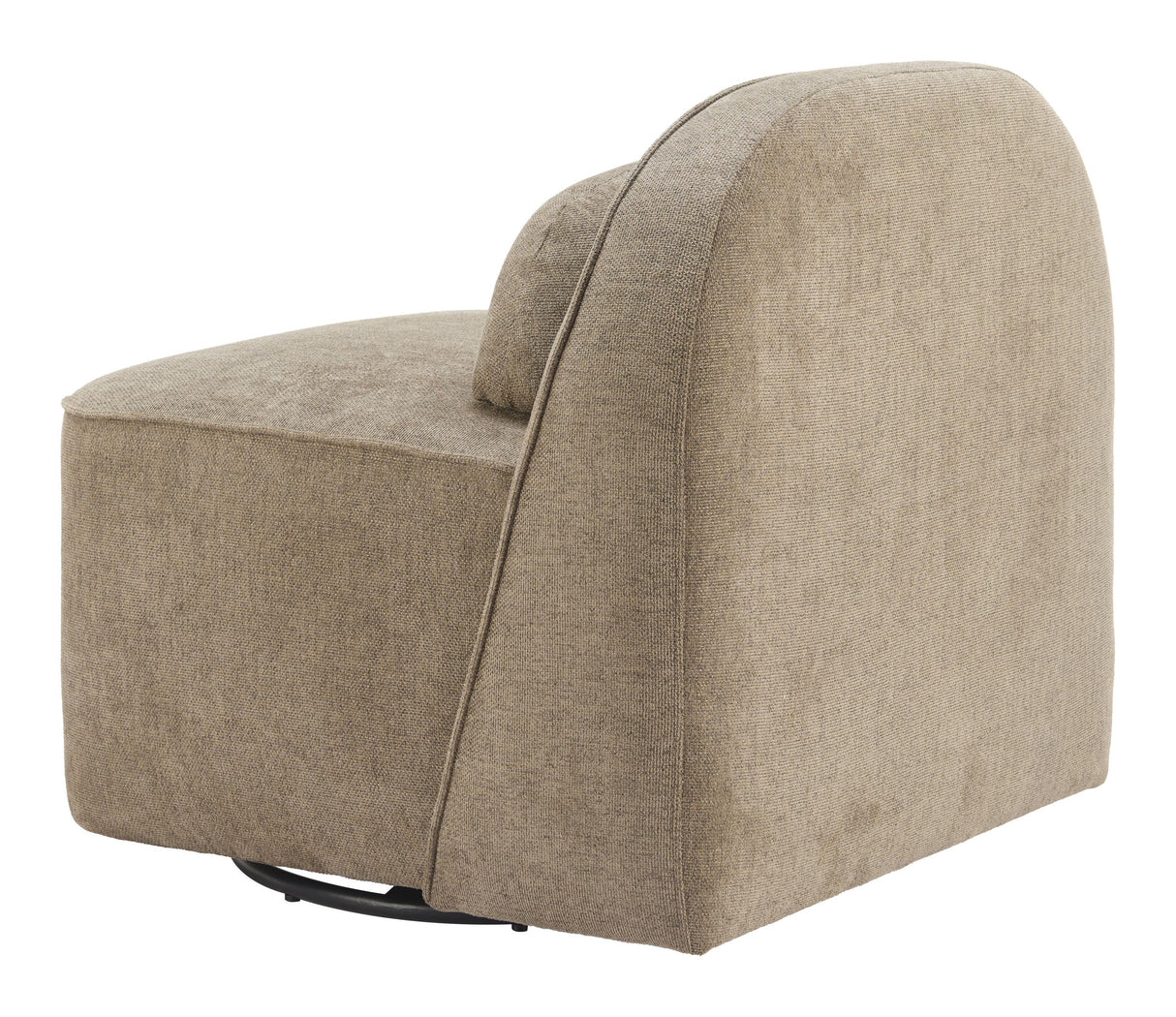 ZUO Kakao Swivel Chair Olive Brown