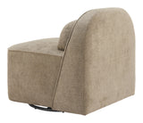 ZUO Kakao Swivel Chair Olive Brown