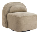 ZUO Kakao Swivel Chair Olive Brown