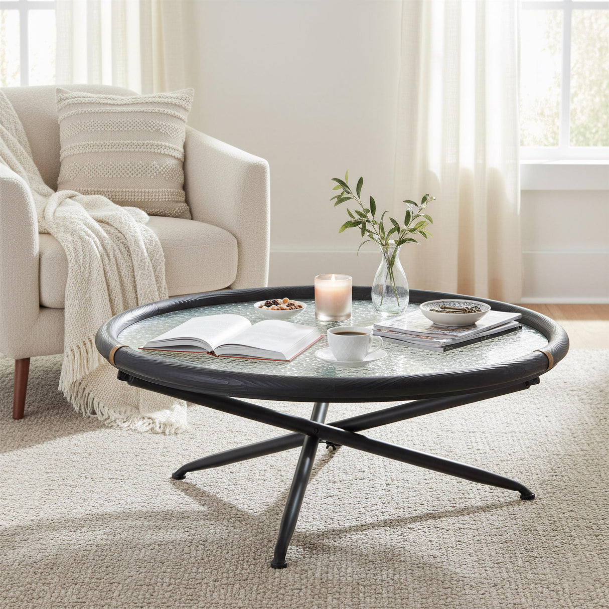ZUO Aneis Coffee Table Black