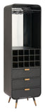 ZUO Magara Bar Cabinet Black