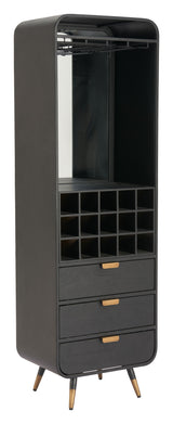 ZUO Magara Bar Cabinet Black
