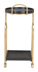 ZUO Zukei Bar Cart Black