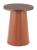 ZUO Dikis Side Table Brown