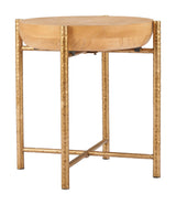 ZUO Halva Side Table Natural