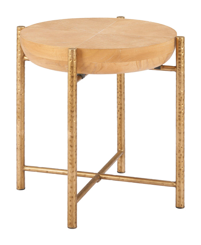 ZUO Halva Side Table Natural