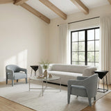 ZUO Vetro Coffee Table Silver