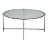 ZUO Vetro Coffee Table Silver
