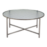ZUO Vetro Coffee Table Silver