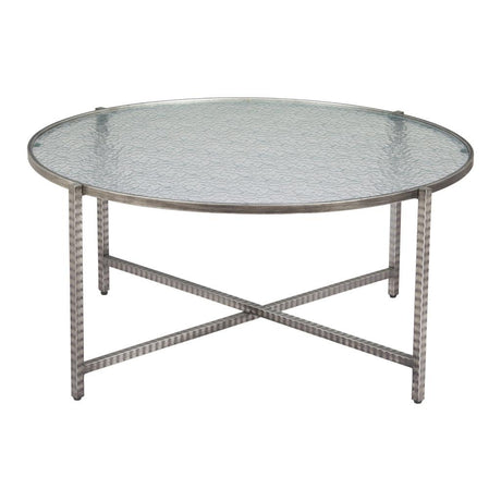 ZUO Vetro Coffee Table Silver