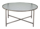 ZUO Vetro Coffee Table Silver