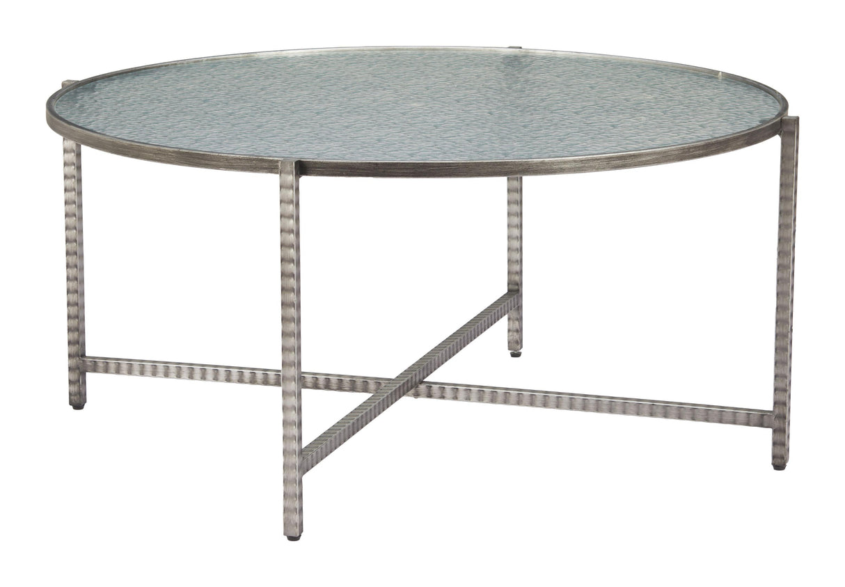 ZUO Vetro Coffee Table Silver