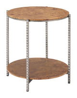 ZUO Adna Side Table Brown