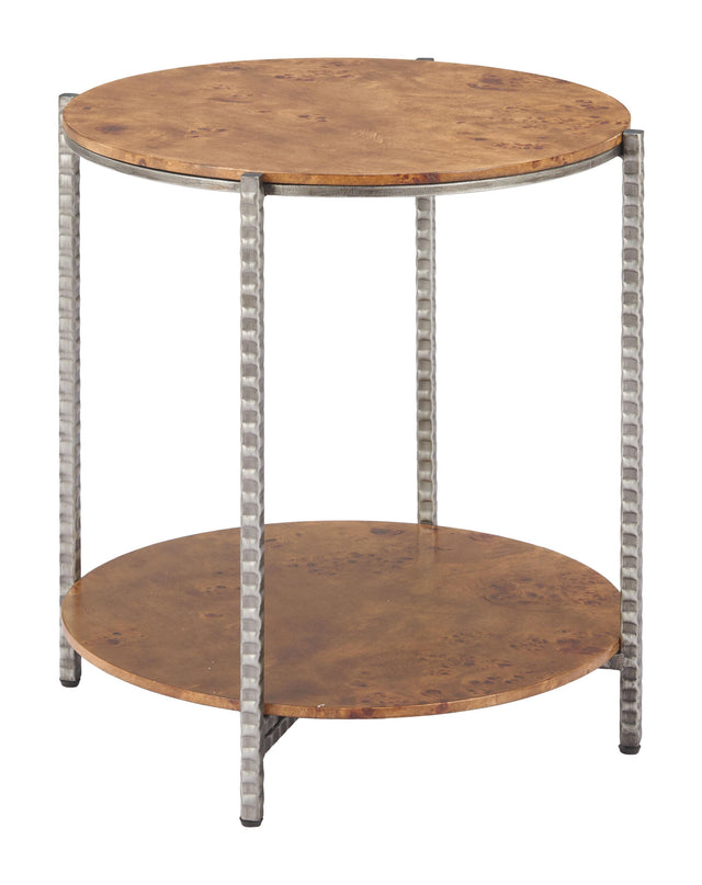 ZUO Adna Side Table Brown