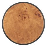 ZUO Nodo Side Table Brown & Black