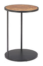 ZUO Nodo Side Table Brown & Black