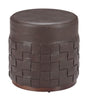 ZUO Filo Ottoman Espresso