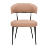 ZUO Loom Dining Chair (Set of 2) Tan