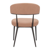 ZUO Loom Dining Chair (Set of 2) Tan