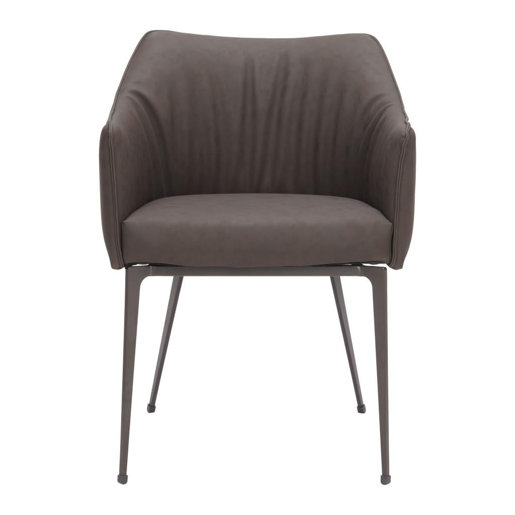 ZUO Belmont Dining Chair (Set of 2) Brown