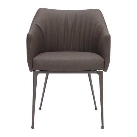 ZUO Belmont Dining Chair (Set of 2) Brown