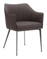 ZUO Belmont Dining Chair Brown