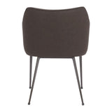 ZUO Belmont Dining Chair (Set of 2) Brown