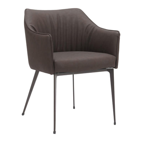 ZUO Belmont Dining Chair (Set of 2) Brown