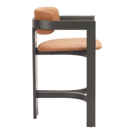 ZUO Shaili Counter Stool Brown