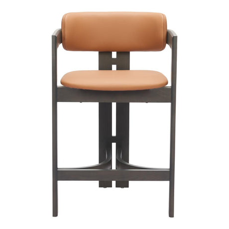 ZUO Shaili Counter Stool Brown
