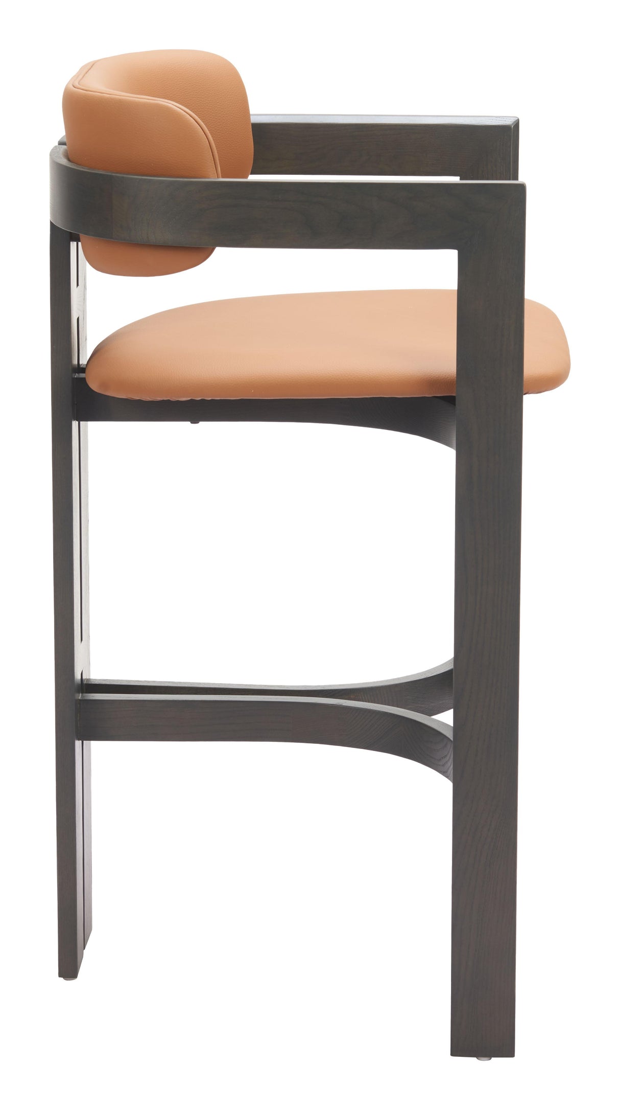ZUO Shaili Barstool Brown