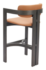 ZUO Shaili Barstool Brown