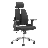 ZUO Genric Office Chair Black