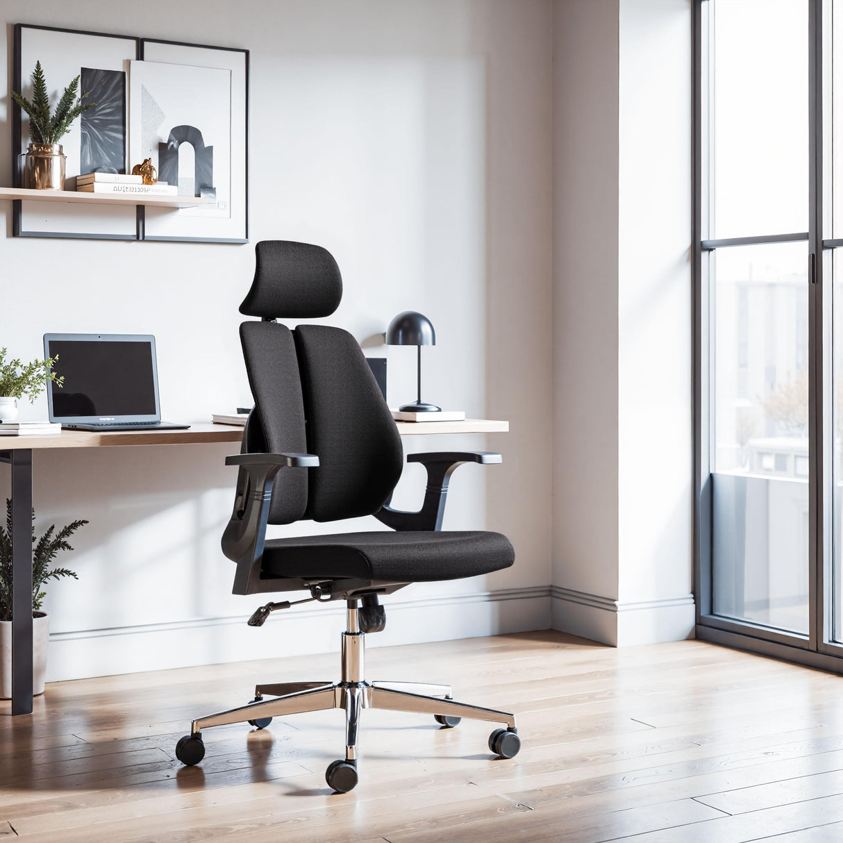 ZUO Genric Office Chair Black