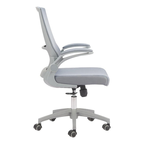 ZUO Pater Office Chair Gray