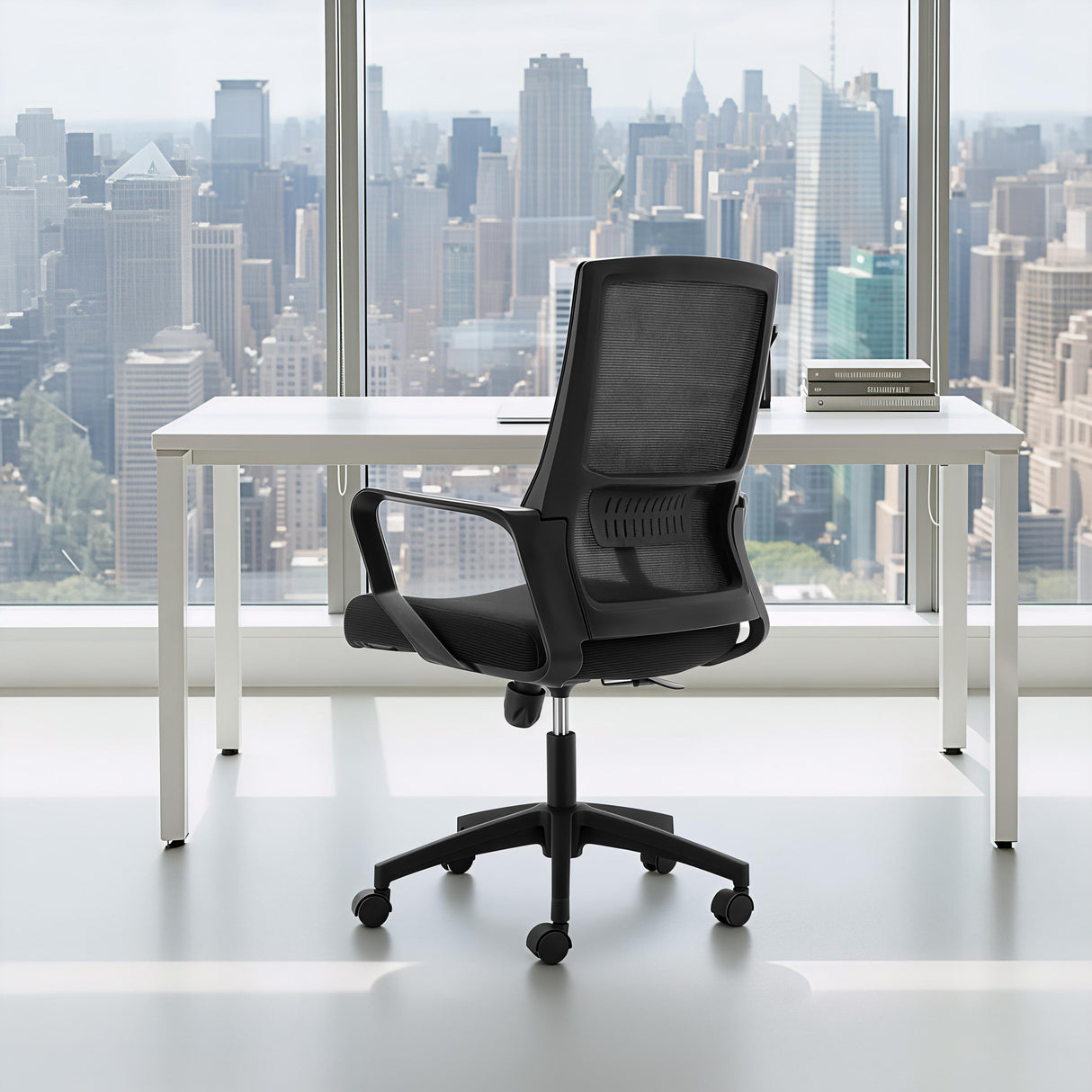 ZUO Jett Low Back Office Chair Black
