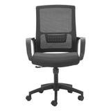 ZUO Jett Low Back Office Chair Black