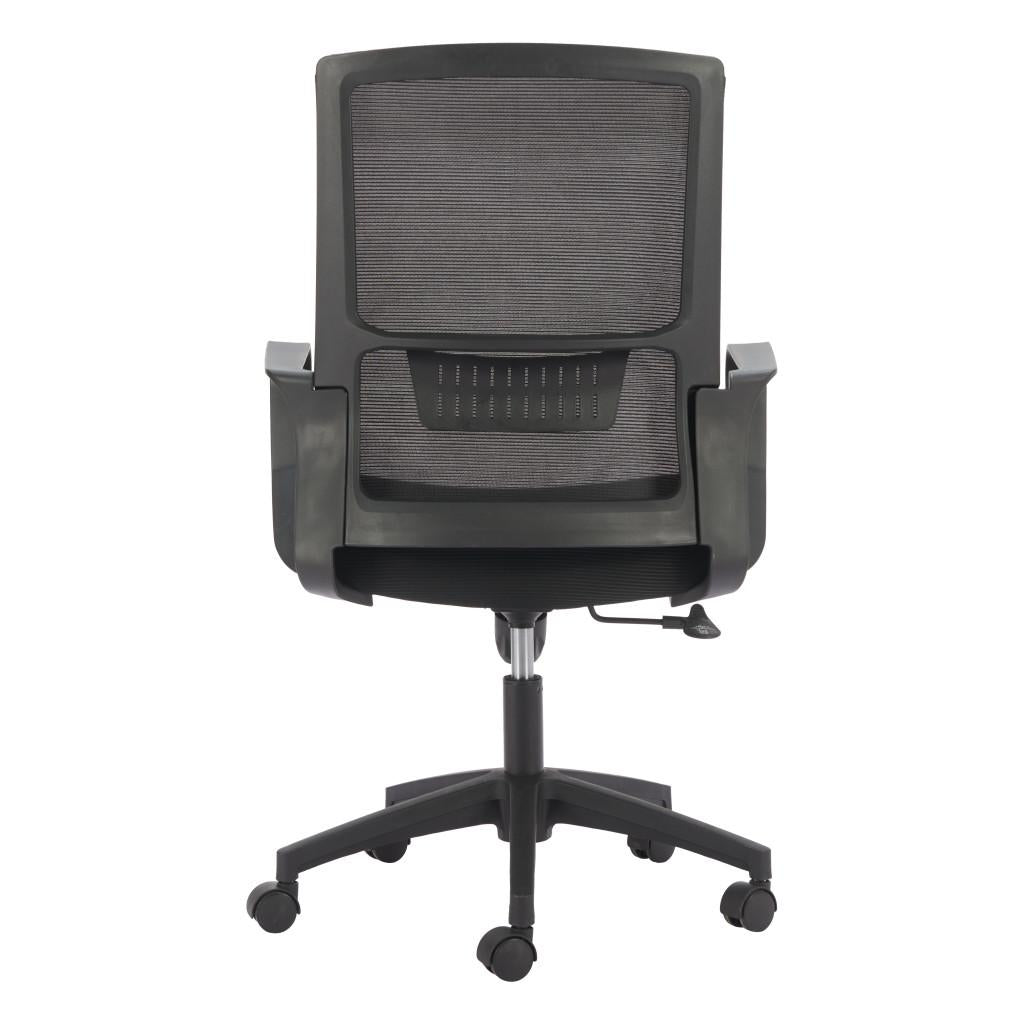 ZUO Jett Low Back Office Chair Black
