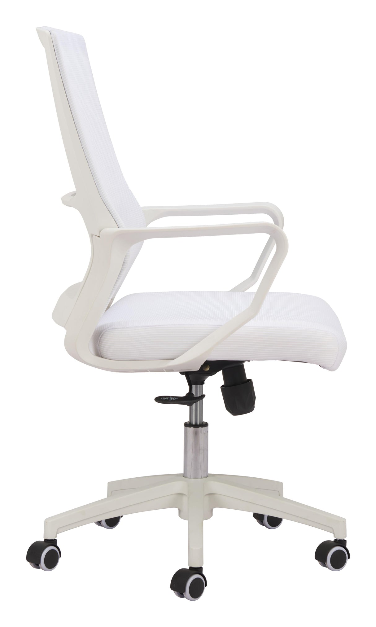 ZUO Jett Low Back Office Chair White